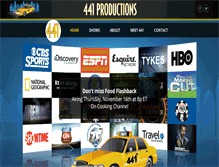 Tablet Screenshot of 441productions.com